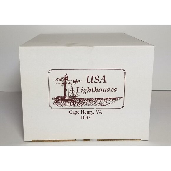 CAPE HENRY VIRGINIA LIGHTHOUSE 10 INCHES TALL NEW IN BOX  #1033 - Picture 11 of 11